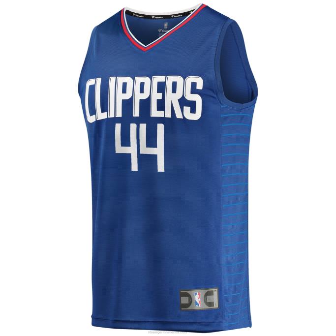 NBA 0F6D18036 la clippers mason plumlee royal fast break player jersey