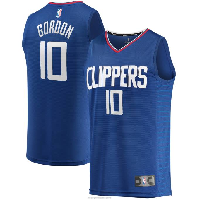 NBA 0F6D18245 la clippers eric gordon royal fast break player jersey