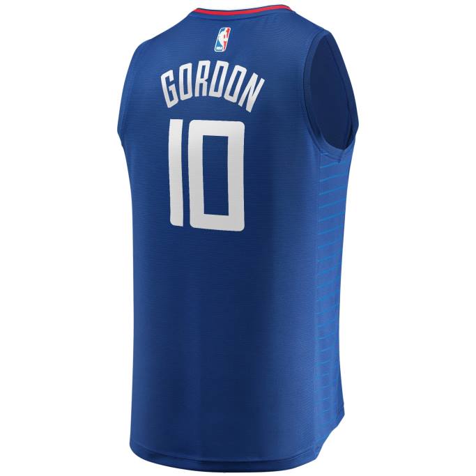 NBA 0F6D18245 la clippers eric gordon royal fast break player jersey