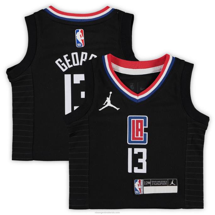 NBA 0F6D18298 la clippers paul george jordan brand camiseta negra