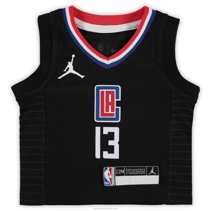 NBA 0F6D18298 la clippers paul george jordan brand camiseta negra