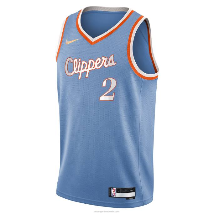 NBA 0F6D18549 camiseta la clippers kawhi leonard nike azul claro swingman