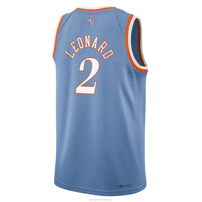 NBA 0F6D18549 camiseta la clippers kawhi leonard nike azul claro swingman