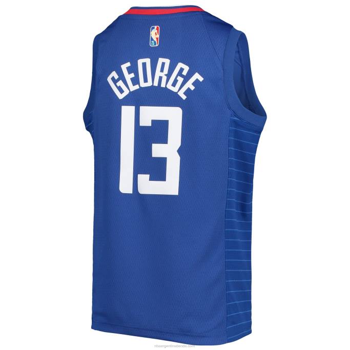 NBA 0F6D18658 la clippers paul george nike royal diamante swingman jersey