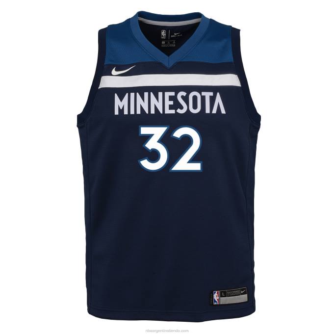 NBA 0F6D17316 minnesota timberwolves karl-anthony towns nike azul marino swingman jersey