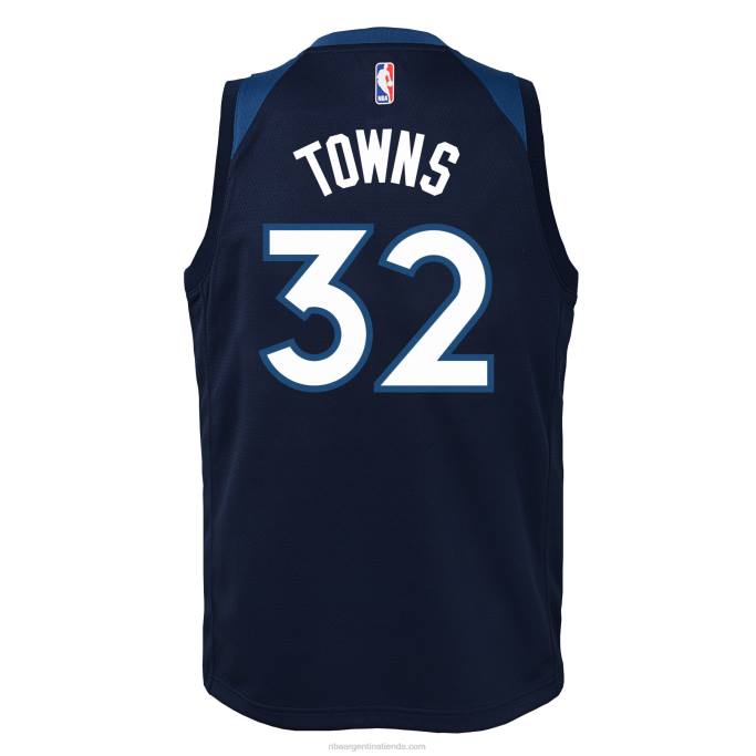 NBA 0F6D17316 minnesota timberwolves karl-anthony towns nike azul marino swingman jersey