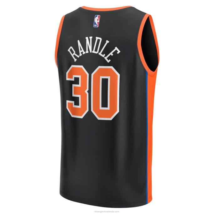 NBA 0F6D16727 camiseta new york knicks julius randle negra fastbreak