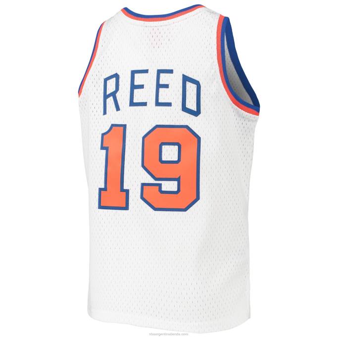 NBA 0F6D16859 camiseta new york knicks willis reed mitchell & ness blanco 1969-70 hardwood classics swingman