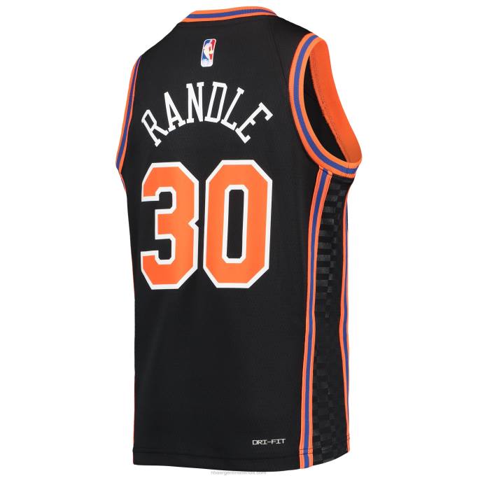 NBA 0F6D16990 camiseta new york knicks julius randle nike swingman negro