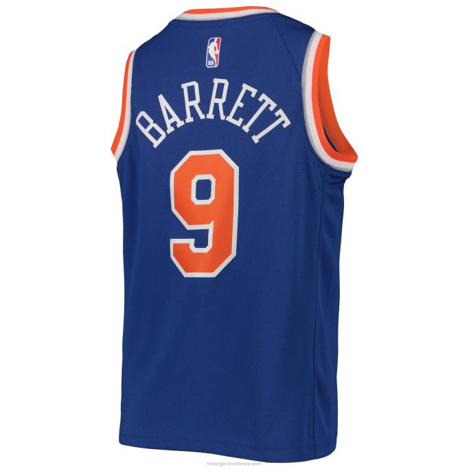 NBA 0F6D17133 camiseta new york knicks rj barrett nike royal swingman