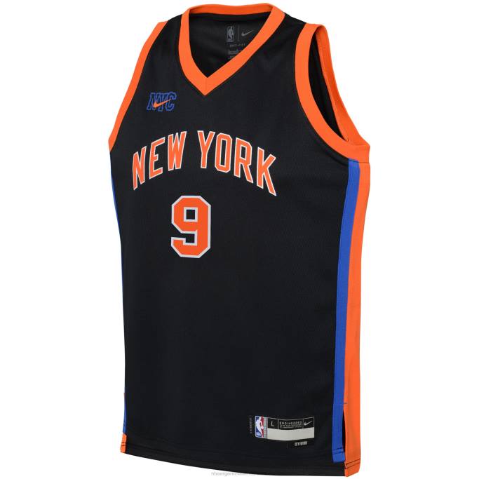 NBA 0F6D17388 camiseta new york knicks rj barrett nike negro swingman