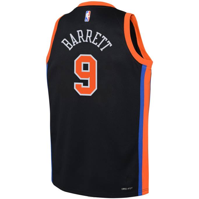 NBA 0F6D17388 camiseta new york knicks rj barrett nike negro swingman