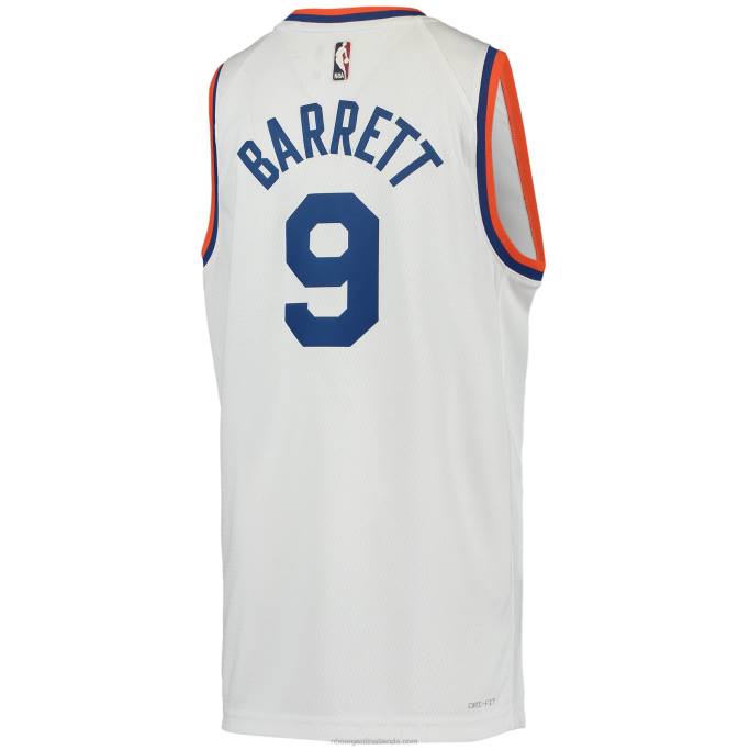 NBA 0F6D17461 Camiseta New York Knicks Rj Barrett Nike Swingman Player Blanco