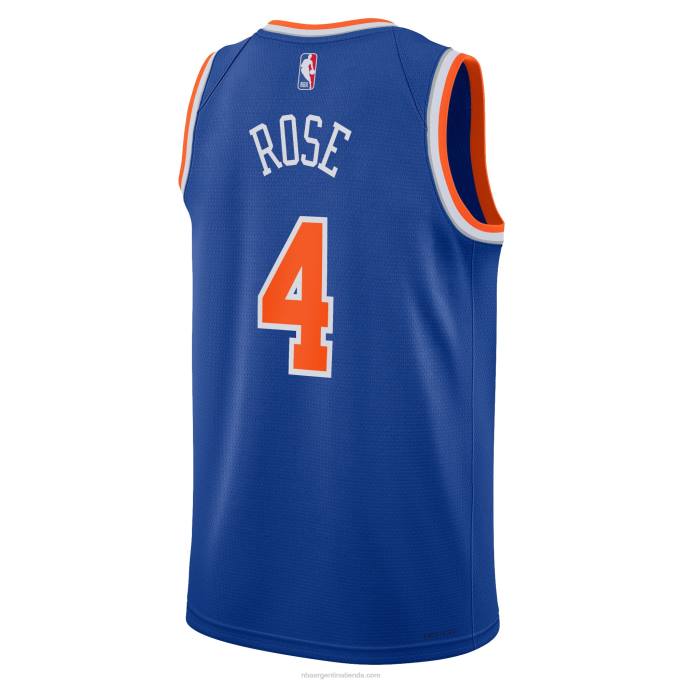 NBA 0F6D17617 camiseta new york knicks derrick rose nike azul swingman
