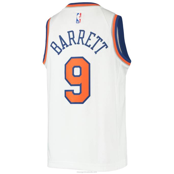 NBA 0F6D17996 camiseta new york knicks rj barrett nike blanca swingman