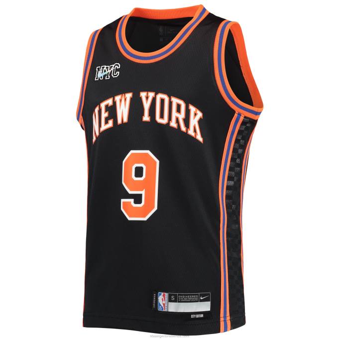 NBA 0F6D18200 camiseta new york knicks rj barrett nike negro swingman