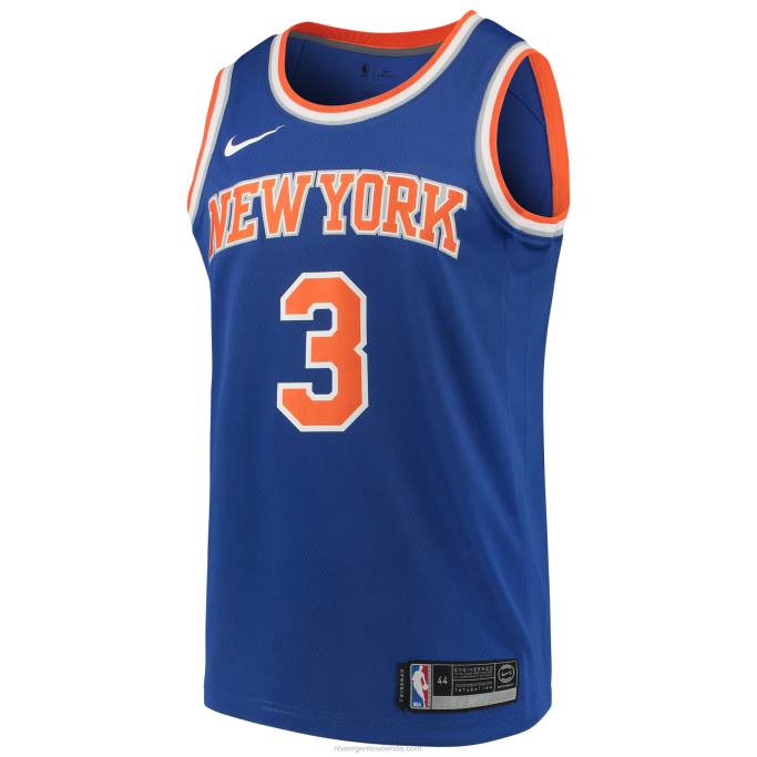 NBA 0F6D19239 los knicks de nueva york tim hardaway jr. camiseta nike azul swingman
