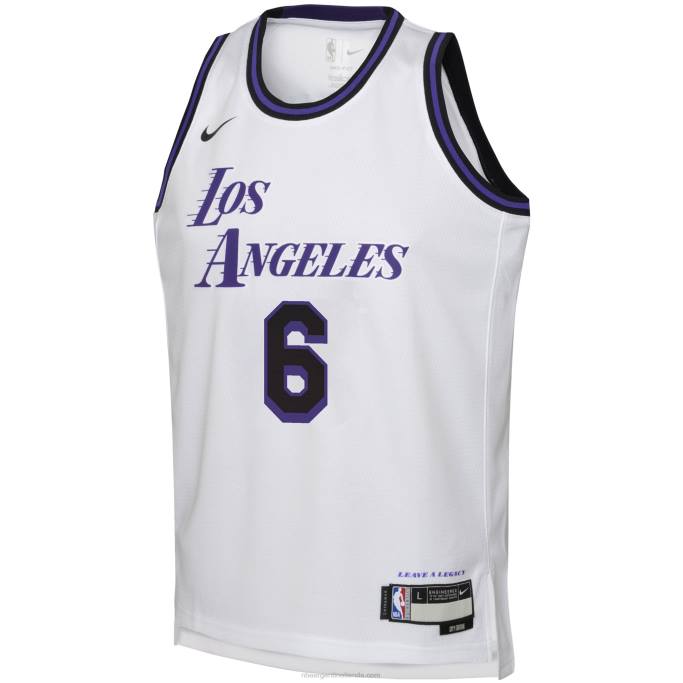 NBA 0F6D16736 camiseta los angeles lakers lebron james nike swingman blanca