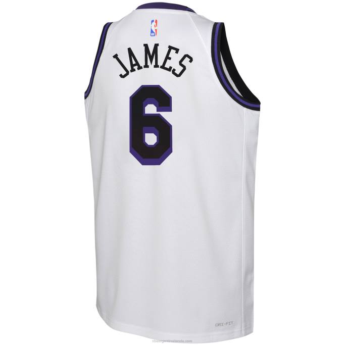 NBA 0F6D16736 camiseta los angeles lakers lebron james nike swingman blanca