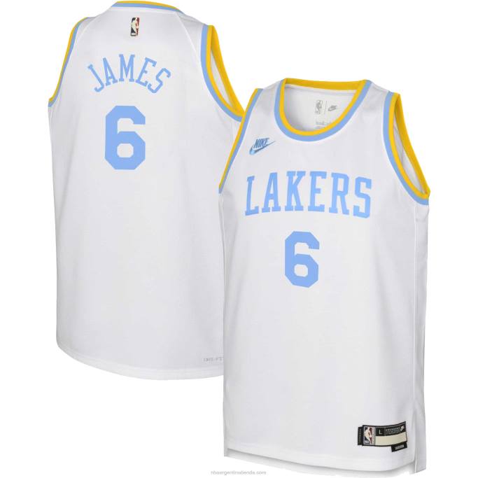 NBA 0F6D16741 camiseta los angeles lakers lebron james nike swingman blanca