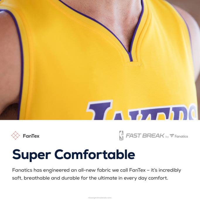 NBA 0F6D16808 Réplica de camiseta de los angeles lakers anthony davis gold fast break