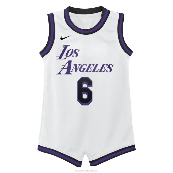 NBA 0F6D16948 camiseta nike lebron james los angeles lakers replica blanca