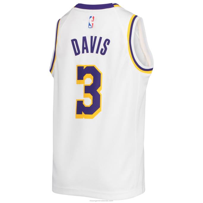 NBA 0F6D17713 camiseta los angeles lakers anthony davis nike blanca swingman