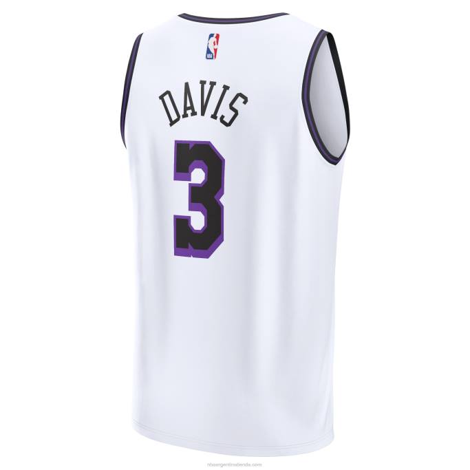 NBA 0F6D17816 los angeles lakers anthony davis blanco fastbreak camiseta