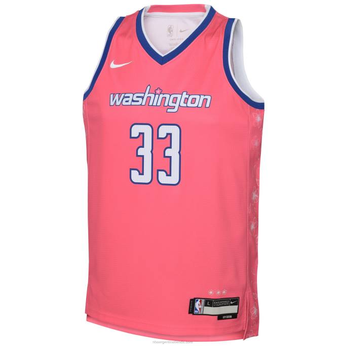 NBA 0F6D16936 camiseta nike rosa swingman kyle kuzma de los magos de washington