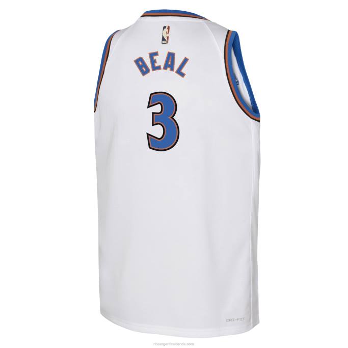 NBA 0F6D17360 Camiseta Washington Wizards Bradley Beal Nike Blanco Swingman