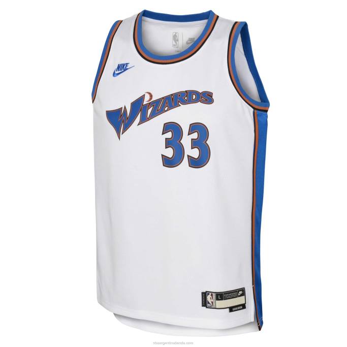 NBA 0F6D17624 camiseta nike blanca swingman kyle kuzma de los magos de washington