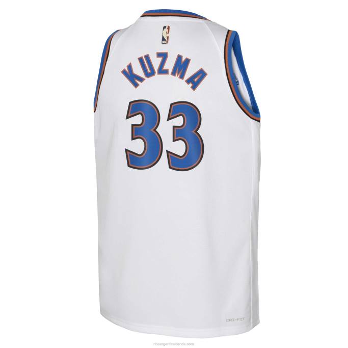 NBA 0F6D17624 camiseta nike blanca swingman kyle kuzma de los magos de washington