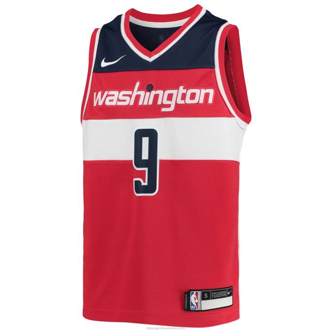 NBA 0F6D17827 Camiseta Washington Wizards Deni Avdija Nike Swingman Roja