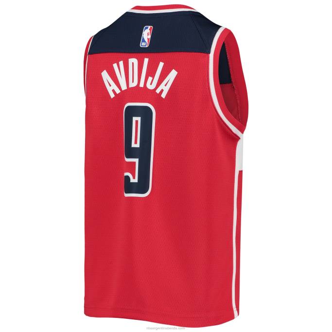 NBA 0F6D17827 Camiseta Washington Wizards Deni Avdija Nike Swingman Roja