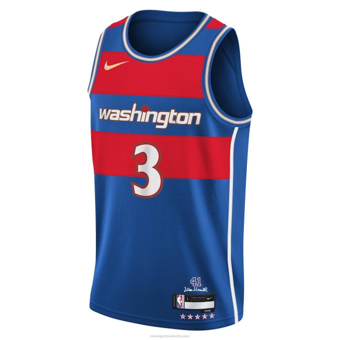 NBA 0F6D18100 camiseta de los magos de washington bradley beal nike royal swingman