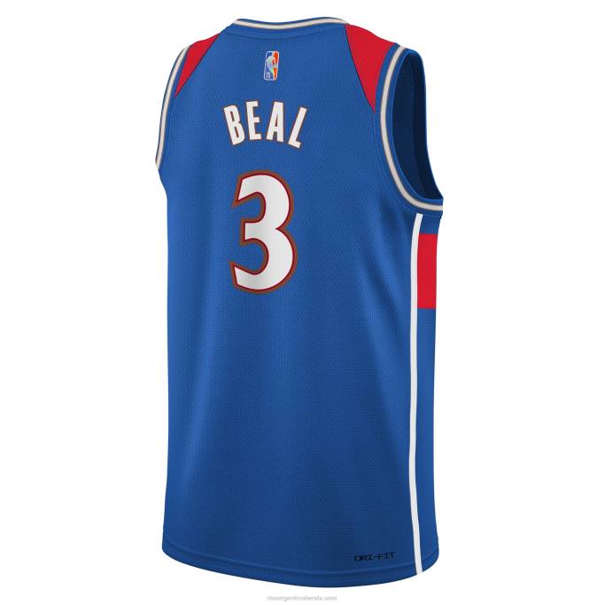 NBA 0F6D18100 camiseta de los magos de washington bradley beal nike royal swingman