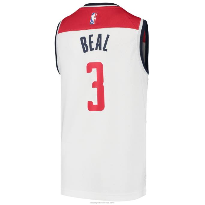 NBA 0F6D18271 Camiseta Washington Wizards Bradley Beal Nike Blanco Swingman