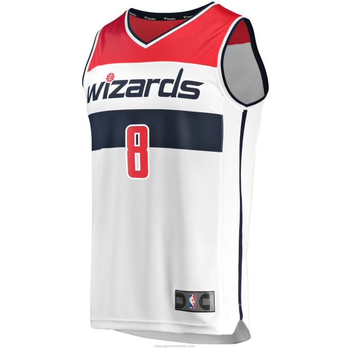 NBA 0F6D18610 Washington Wizards Rui Hachimura Réplica de camiseta blanca de jugador Fast Break