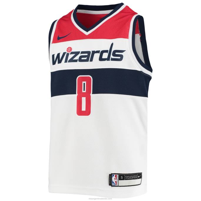 NBA 0F6D18630 Camiseta Washington Wizards Rui Hachimura Nike Blanco Swingman