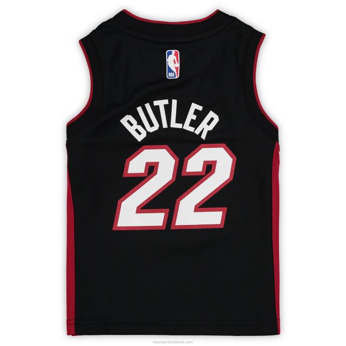 NBA 0F6D17251 Preescolar miami calor jimmy mayordomo nike jersey negro