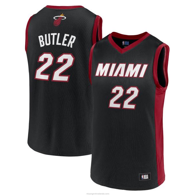 NBA 0F6D17641 camiseta de jugador de jimmy butler black miami heat