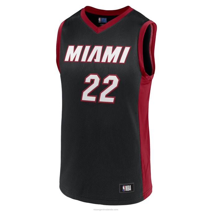 NBA 0F6D17641 camiseta de jugador de jimmy butler black miami heat