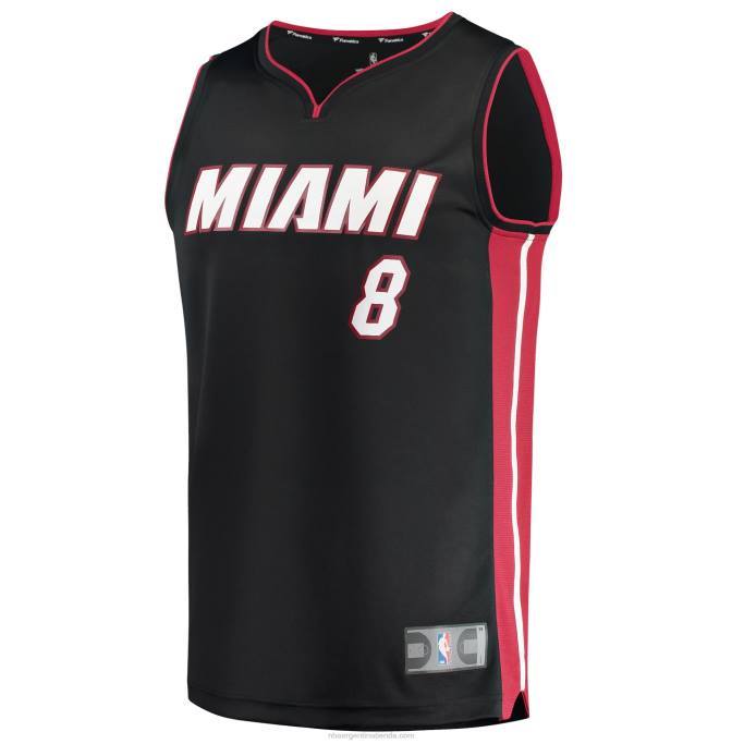 NBA 0F6D18625 camiseta miami heat markieff morris réplica fast break negra