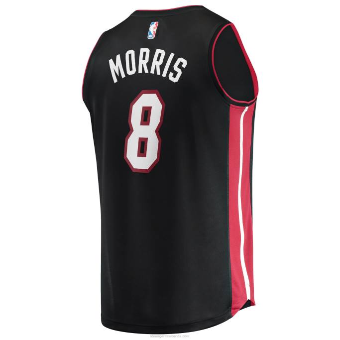 NBA 0F6D18625 camiseta miami heat markieff morris réplica fast break negra