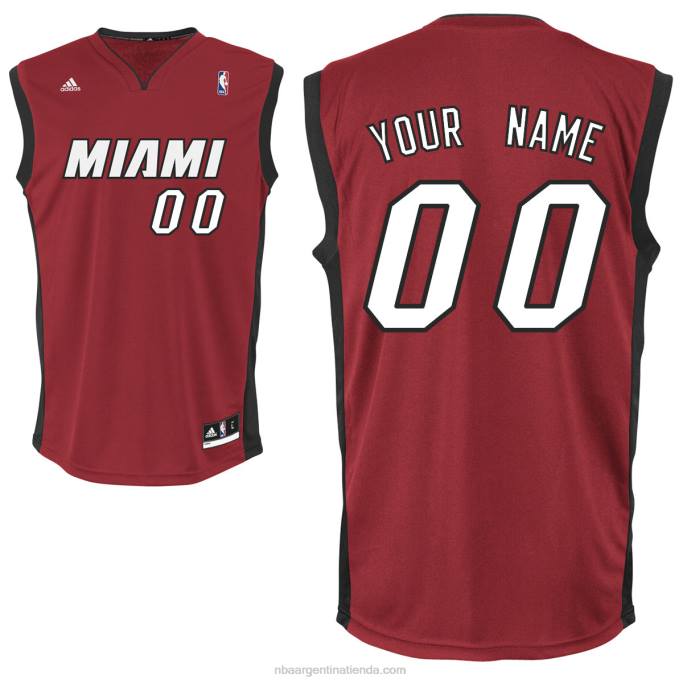 NBA 0F6D19469 adidas miami heat réplica personalizable camiseta alternativa