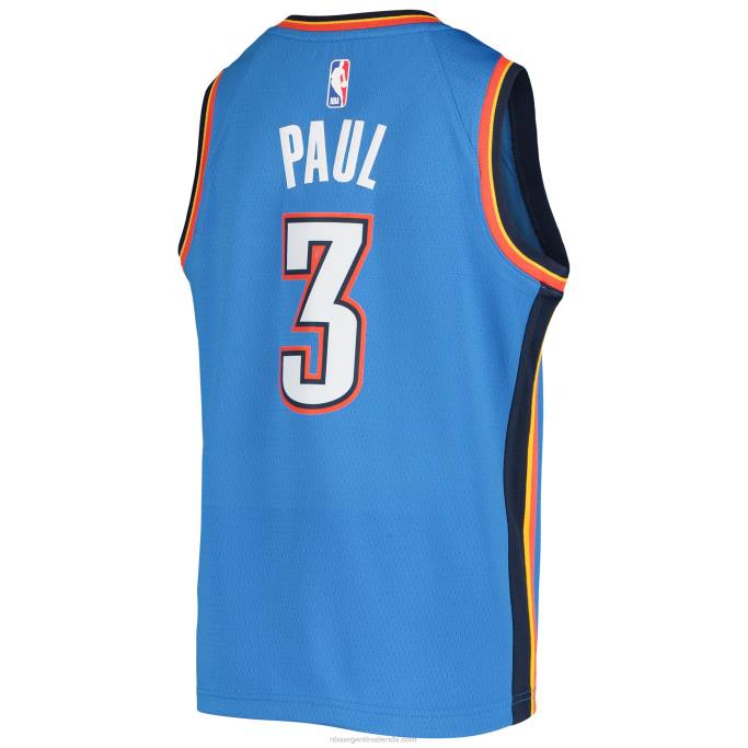 NBA 0F6D18730 camiseta oklahoma city thunder chris paul nike azul equipo swingman