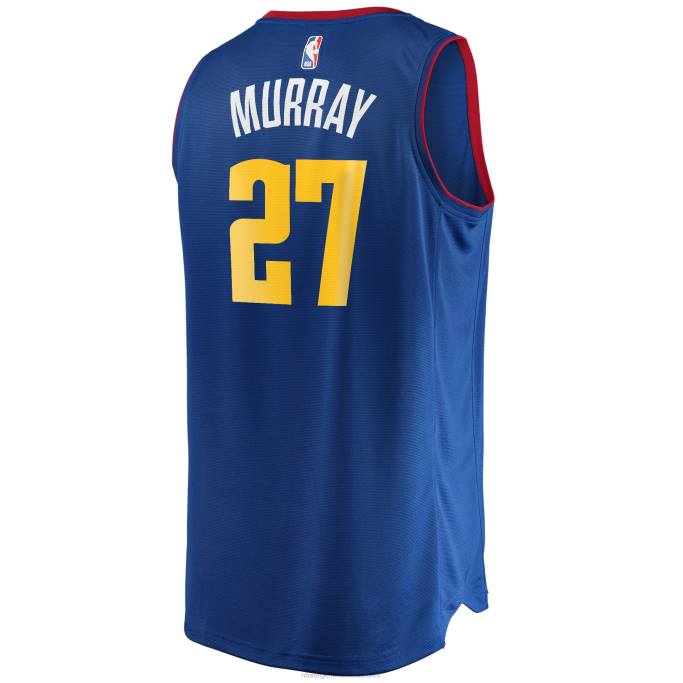 NBA 0F6D16987 denver nuggets hombre azul marino fast break replica playera de jugador