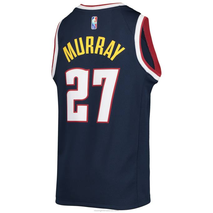 NBA 0F6D17433 camiseta jamal murray denver nuggets nike azul marino diamante swingman