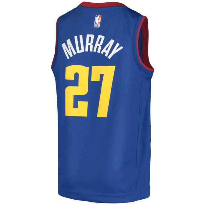 NBA 0F6D17670 denver nuggets jamal murray jordan marca azul swingman player jersey