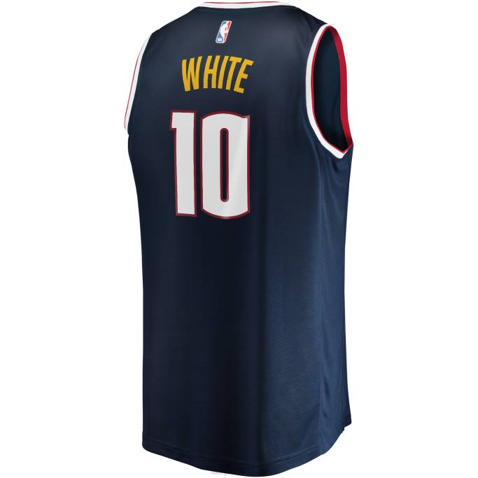 NBA 0F6D17976 camiseta de jugador de denver nuggets jack white navy fast break